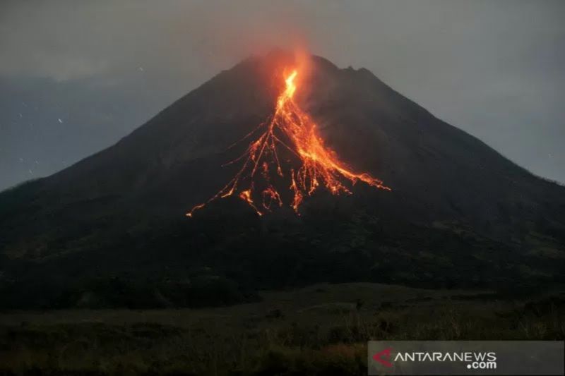 Gunung Merapi Meletus 69 Kali