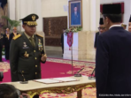 Presiden Jokowi Melantik Agus Subianto Sebagai Panglima TNI