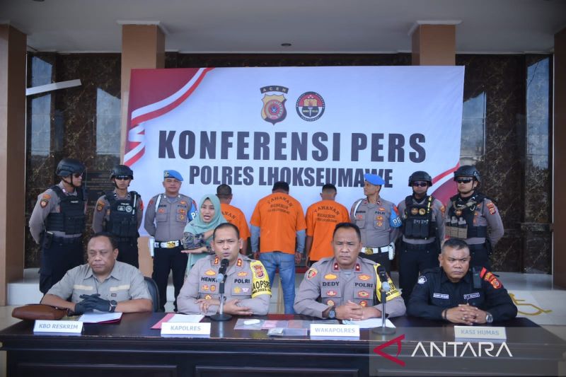 Polres Lhokseumawe Mendeteksi dan Menggagalkan Upaya Pelarian 6 Pengungsi Rohingya