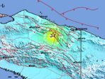 Gempa Minggu Dini Hari Guncang Papua, Menurut BMKG Penyebabnya adalah Sesar Anjak Mamberamo