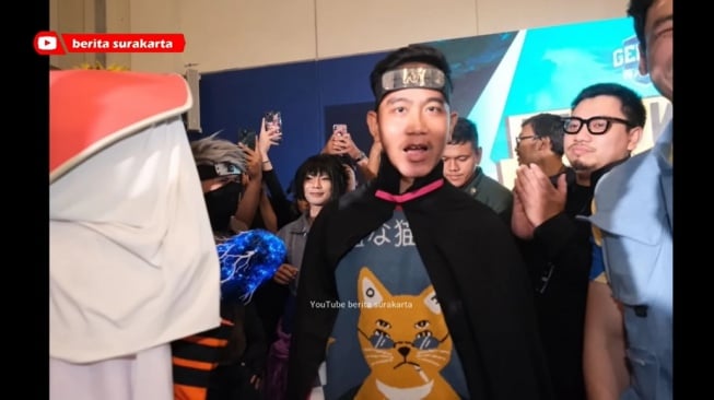 Gibran Rakabuming Raka Memukau Pengunjung GEMAZ Festival dengan Cosplay Boruto