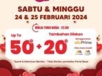 Promo Transmart Full Day Sale Menarik, Dapatkan Diskon 50%+20% untuk Pelanggan