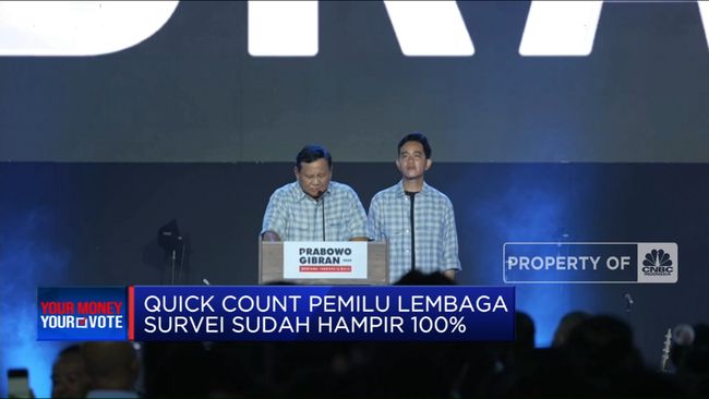 Hasil Quick Count Pemilu hampir mencapai 100% dari Lembaga Survei, Berikut Hasilnya!