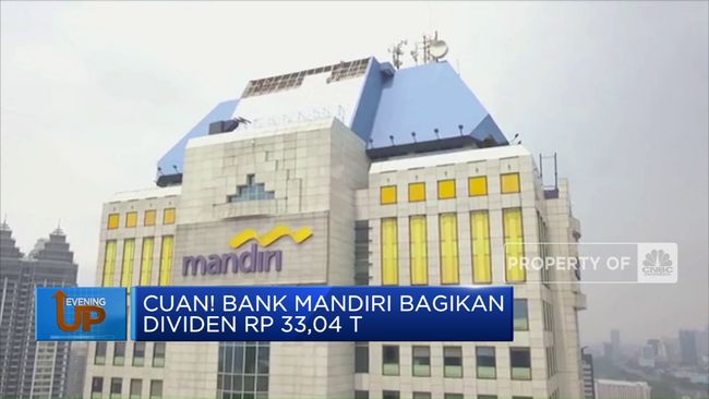 Wow! Bank Mandiri Bagi-bagi Dividen sebesar Rp 33,04 T!