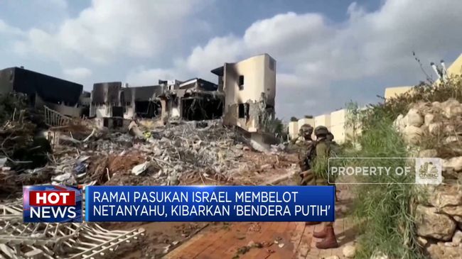 Pasukan Israel Mendesak Netanyahu untuk Membelot dan Gaji ke-13 ASN Dibayarkan.