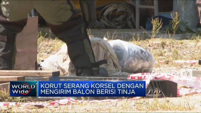 Korea Utara Menyerang Korea Selatan dengan Balon Berisi Tinja