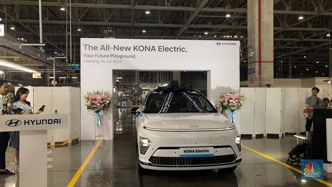 Hyundai Mulai Merakit Kona Electric di Cikarang Setelah Ioniq 5