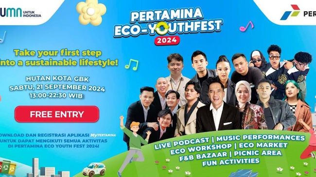 Pertamina Eco Youth Fest 2024 Mengajak Generasi Muda untuk Mengurangi Emisi