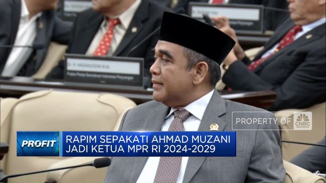 Ahmad Muzani Terpilih Sebagai Ketua MPR RI Periode 2024-2029