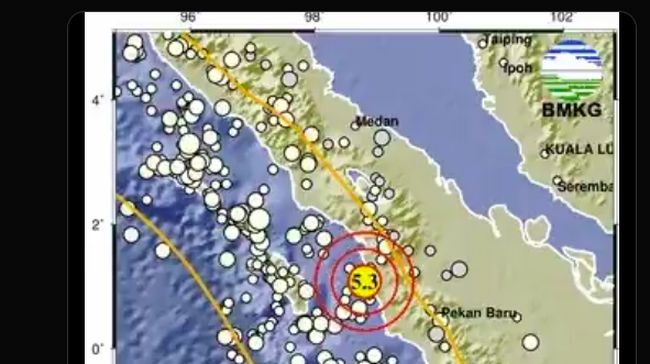 Gempa Bumi Berkekuatan M5,3 Mengguncang Pantai Barat Sumatra Menurut BMKG: Penyebab dan Penjelasannya